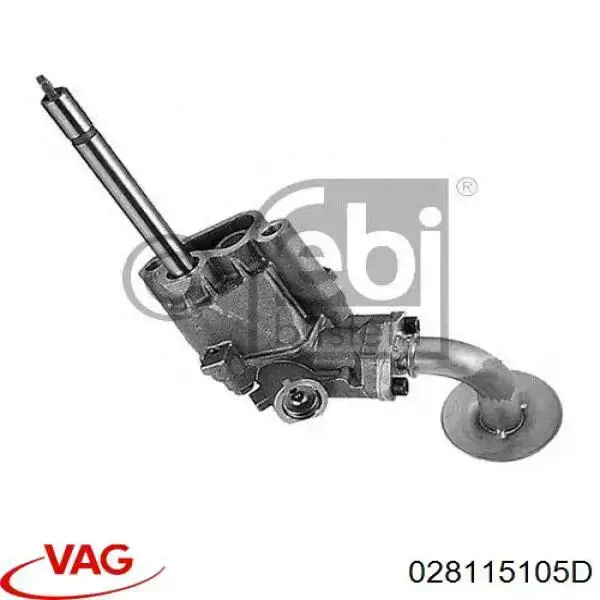 Купить 028115105D VAG Насос маслозакачивающий