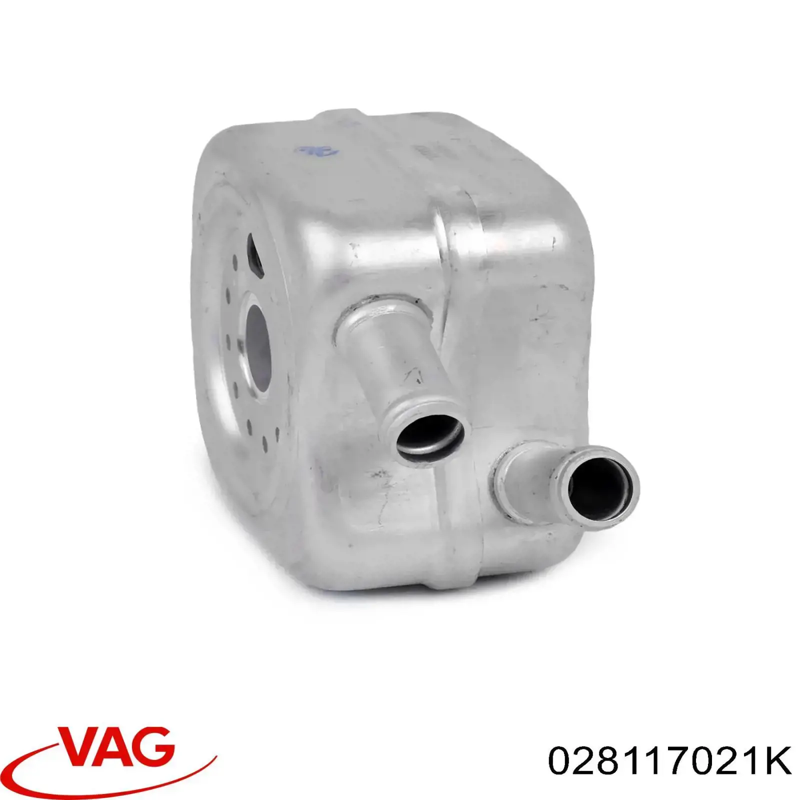 Радиатор масляный холодильник VAG 028117021K