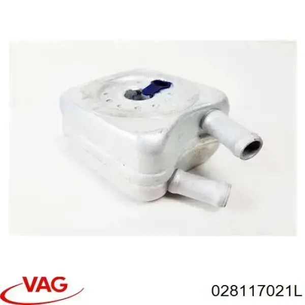 Радиатор масляный (холодильник), под фильтром VAG 028117021L цена, от 7.61 USD