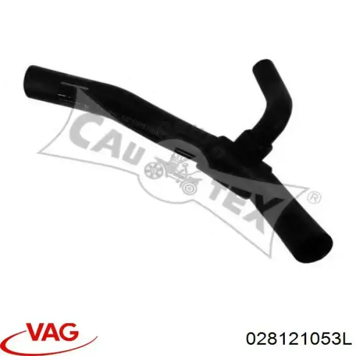 Шланг (патрубок) водяного насоса приемный VAG 028121053L цена, от 14.96 USD