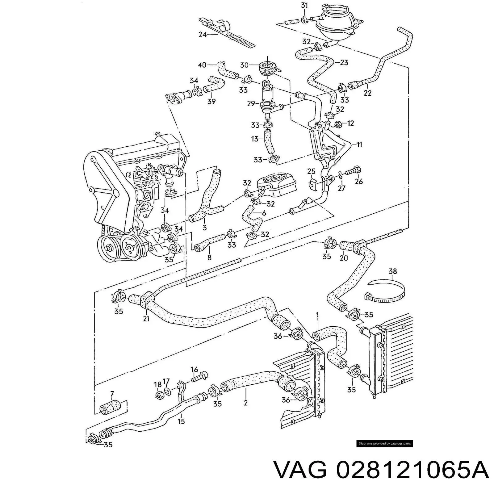  VAG 028121065A цена, от 19.92 USD