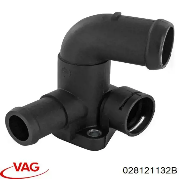Фланец системы охлаждения 028121132B VAG