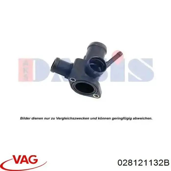 Купить 028121132B VAG Фланец охлаждающей жидкости