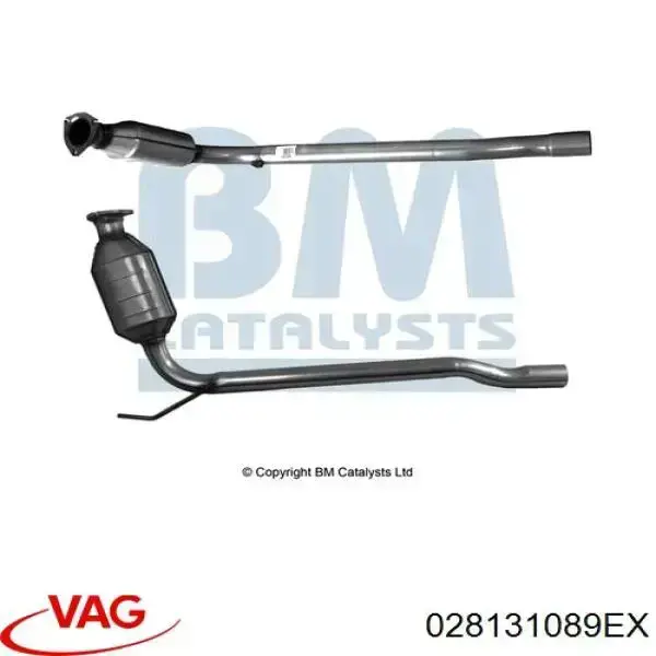 Каталитический нейтрализатор отработавших газов VAG 028131089EX цена, от 67.65 USD