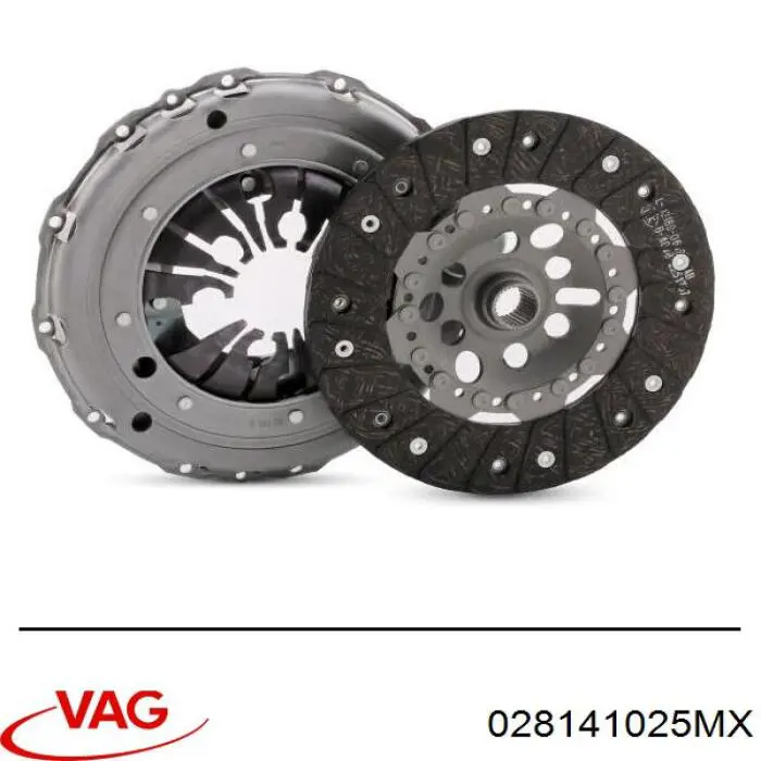 Лепестковая корзина сцепления VAG 028141025MX цена, от 129.80 USD