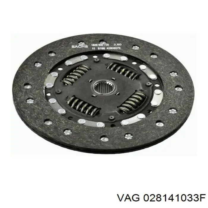 Диск сцепления CD002821 Sfec