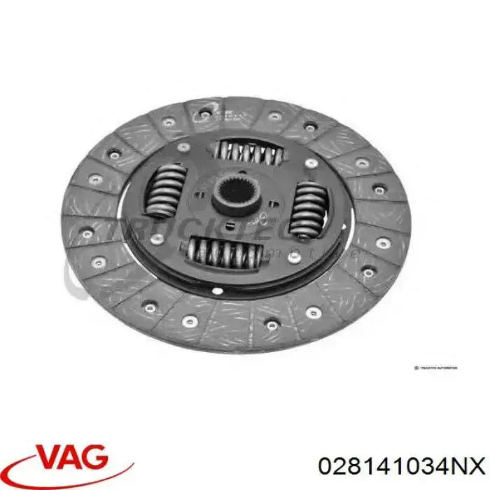 Купить 028141034NX VAG Диск сцепления