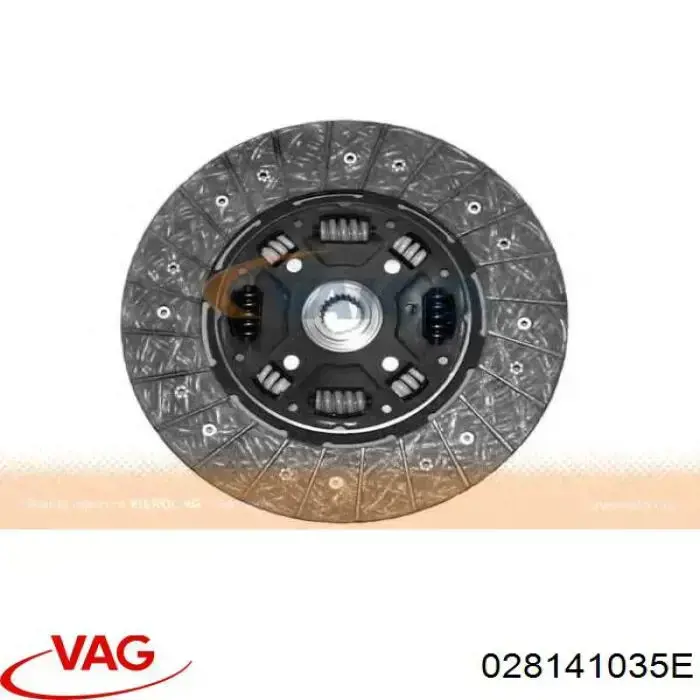 Диск сцепления VAG 028141035E цена, от 58.75 USD