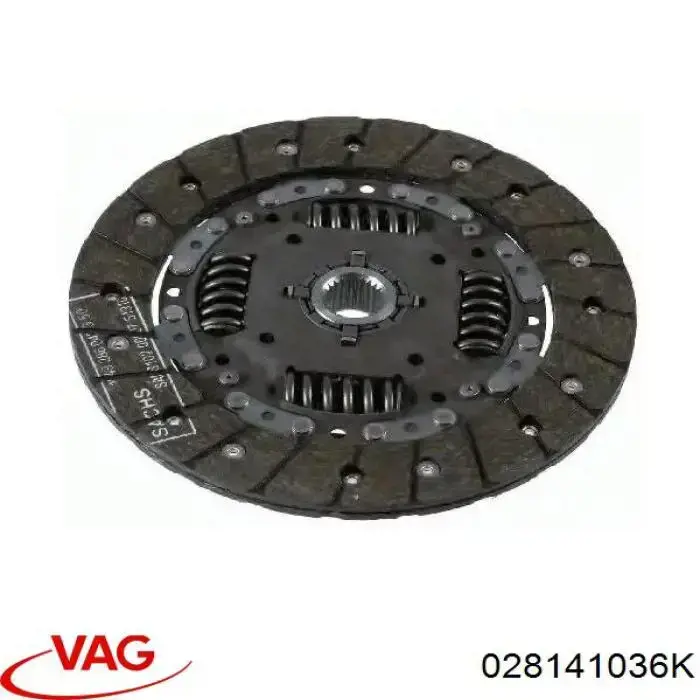 Диск сцепления VAG 028141036K цена, от 160.95 USD
