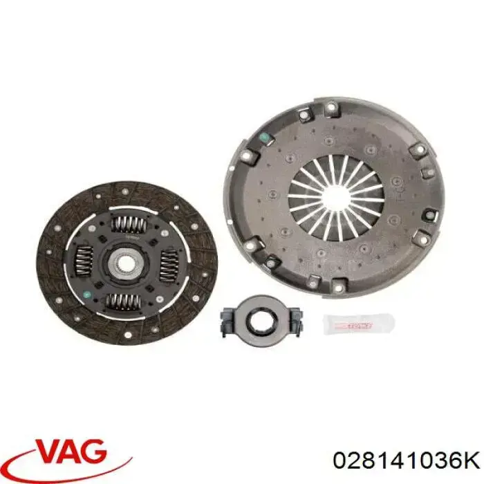 Купить 028141036K VAG Диск сцепления