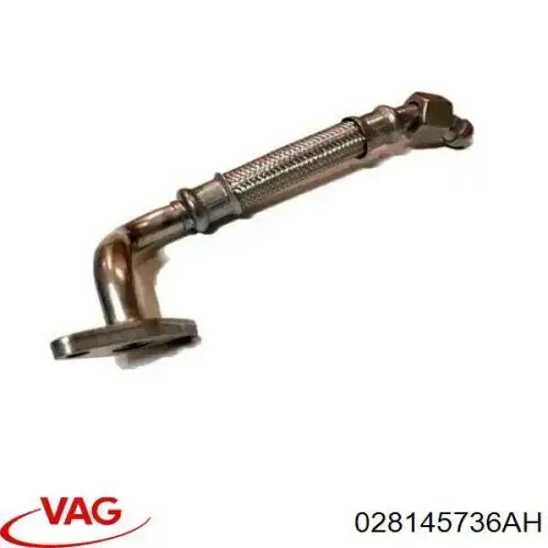 Трубка (шланг) отвода масла от турбины VAG 028145736AH цена, от 14.17 USD