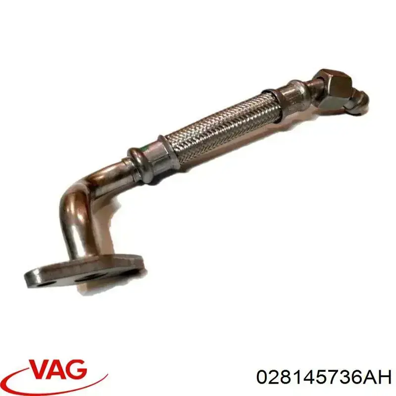 Купить 028145736AH VAG Трубка (шланг) отвода масла от турбины