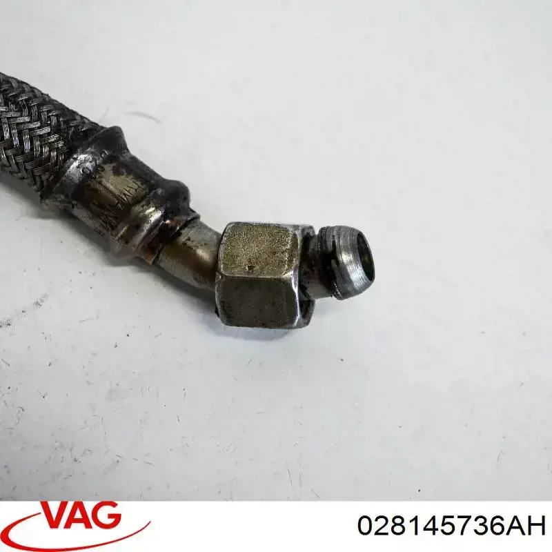 Трубка/шланг отвода масла от турбины VAG 028145736AH