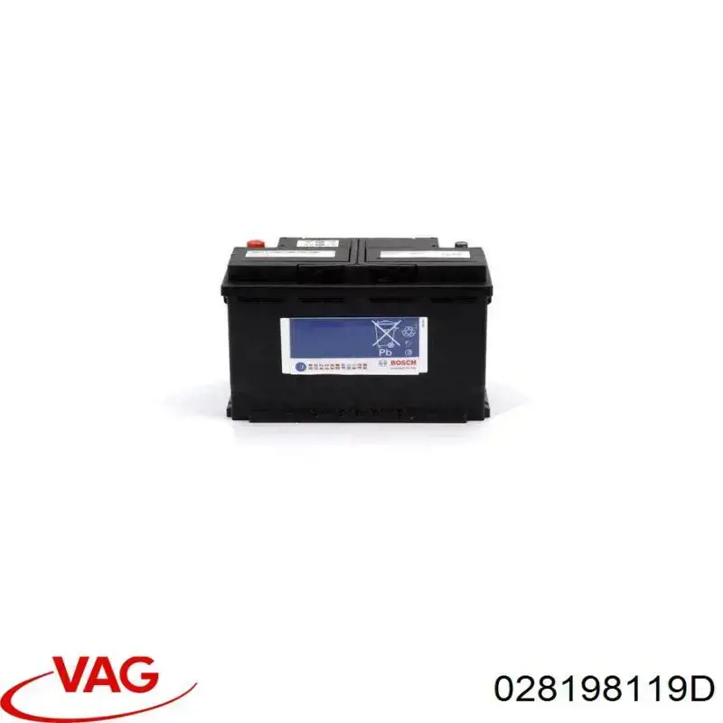 Комплект ГРМ 028198119D VAG