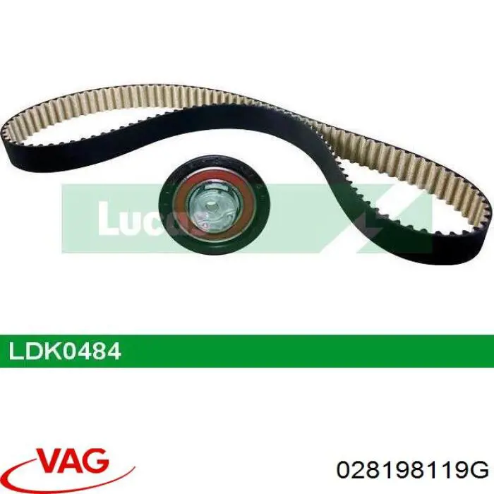 028198119G VAG Комплект ремня ГРМ
