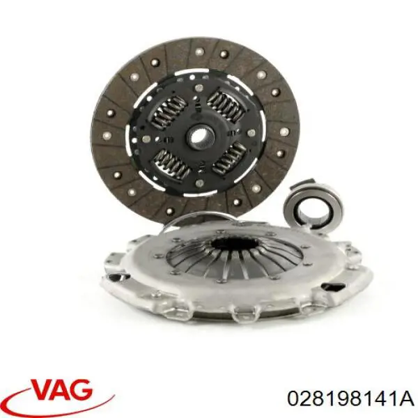 Купить 028198141A VAG Комплект сцепления (диск, корзина, подшипник)