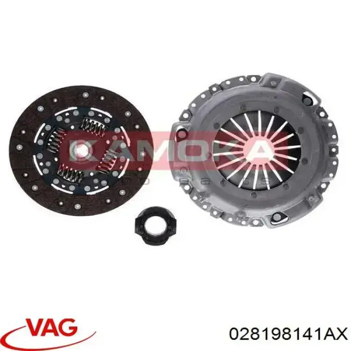 Купить 028198141AX VAG Комплект сцепления (диск, корзина, подшипник)