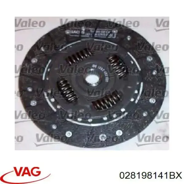 Комплект сцепления (3 части) VAG 028198141BX цена, от 146.95 USD