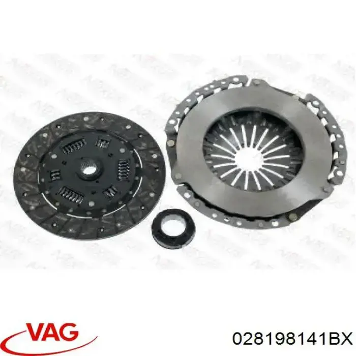 Купить 028198141BX VAG Комплект сцепления (диск, корзина, подшипник)