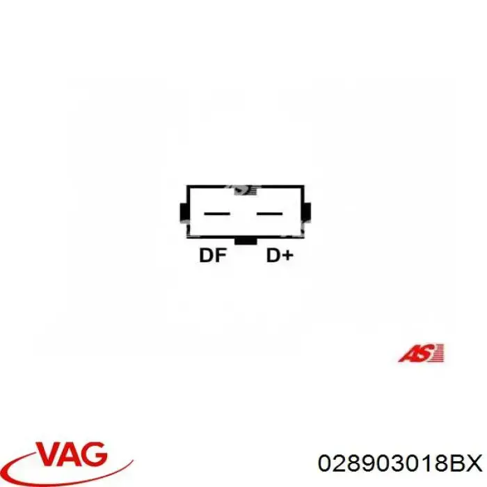 Автомобильный генератор VAG 028903018BX цена, от 53.19 USD