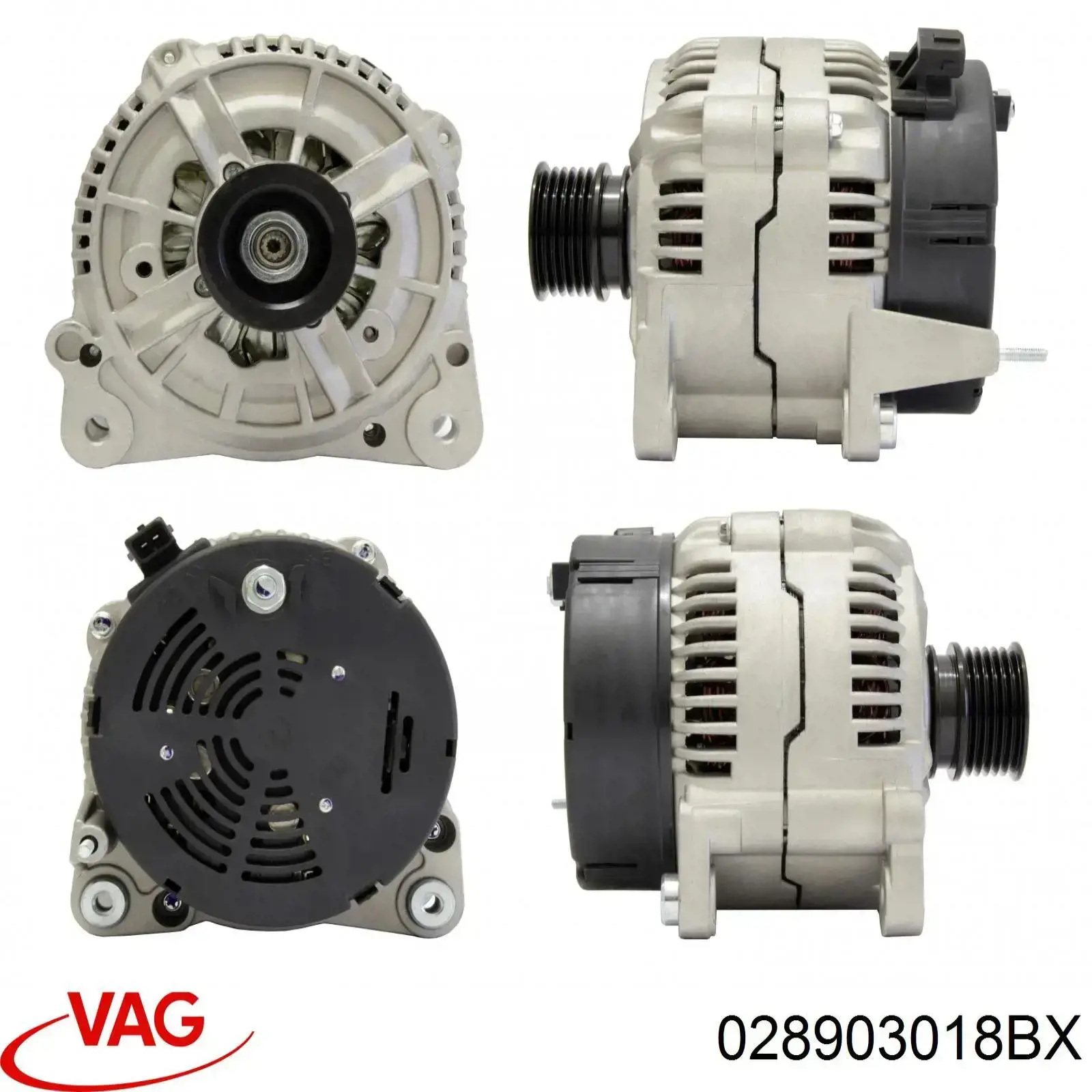 Генератор автомобиля VAG 028903018BX