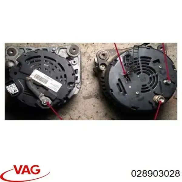 Автомобильный генератор VAG 028903028 цена, от 50.68 USD
