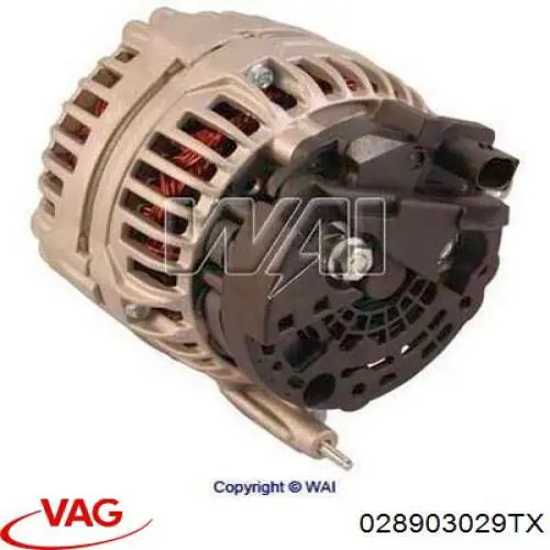 Автомобильный генератор VAG 028903029TX цена, от 74.86 USD