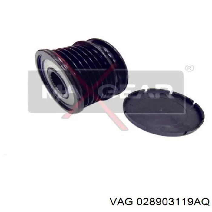 Купить 028903119AQ VAG Шкив ремня генератора
