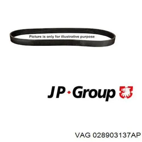 Купить 028903137AP VAG Ремень генератора