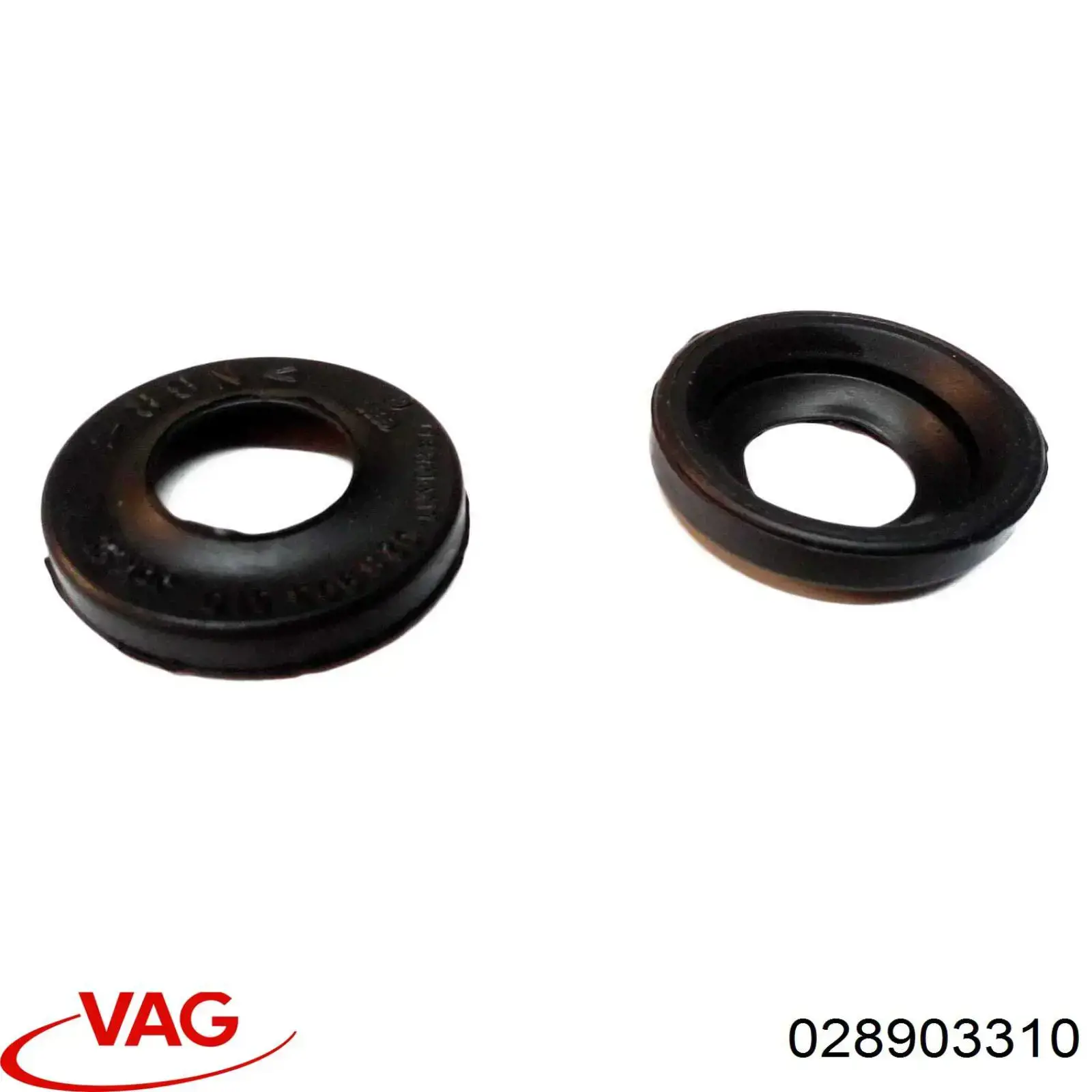 028903310 VAG Anillo de estanqueidad del soporte del tensor de la correa de transmisión original y equivalente