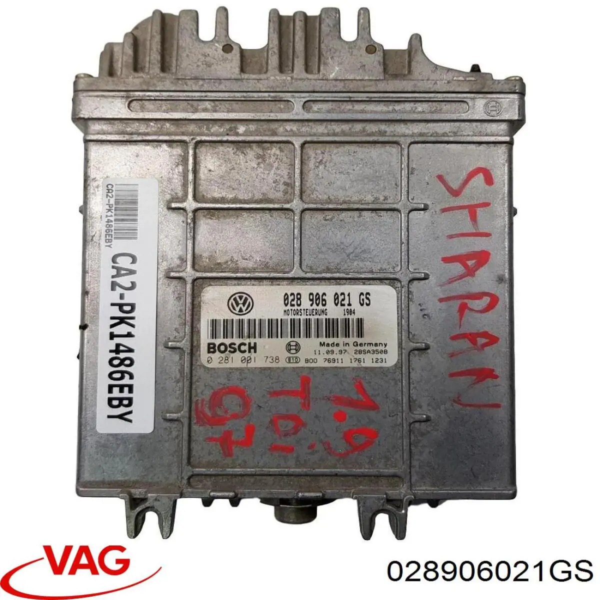 ЭБУ двигателем VAG 028906021GS цена, от 51.48 USD