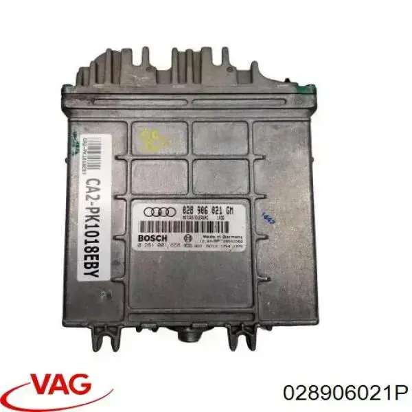 Блок управления двигателем 028906021P VAG