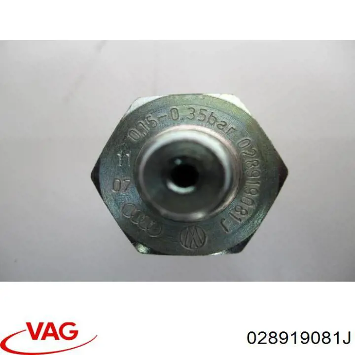 Датчик давления масла двигателя VAG 028919081J