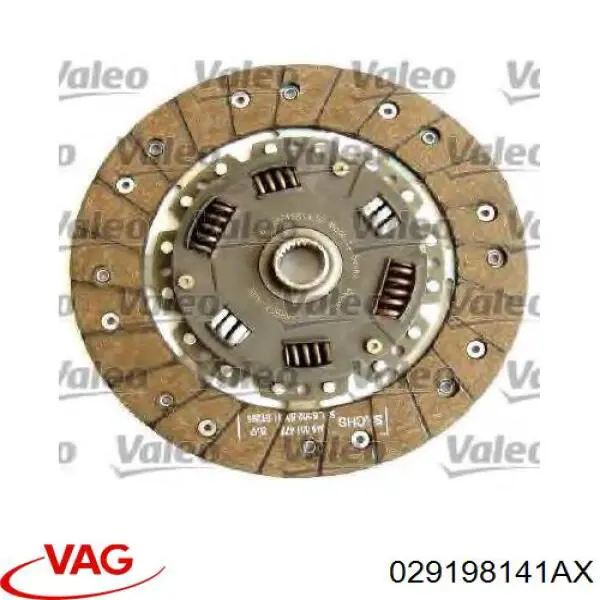 029198141AX VAG Сцепление в сборе