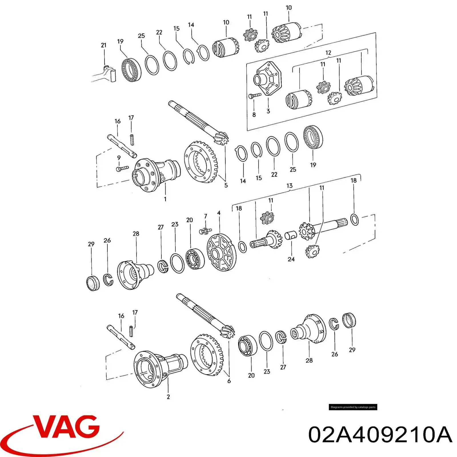 Купить 02A409210A VAG 