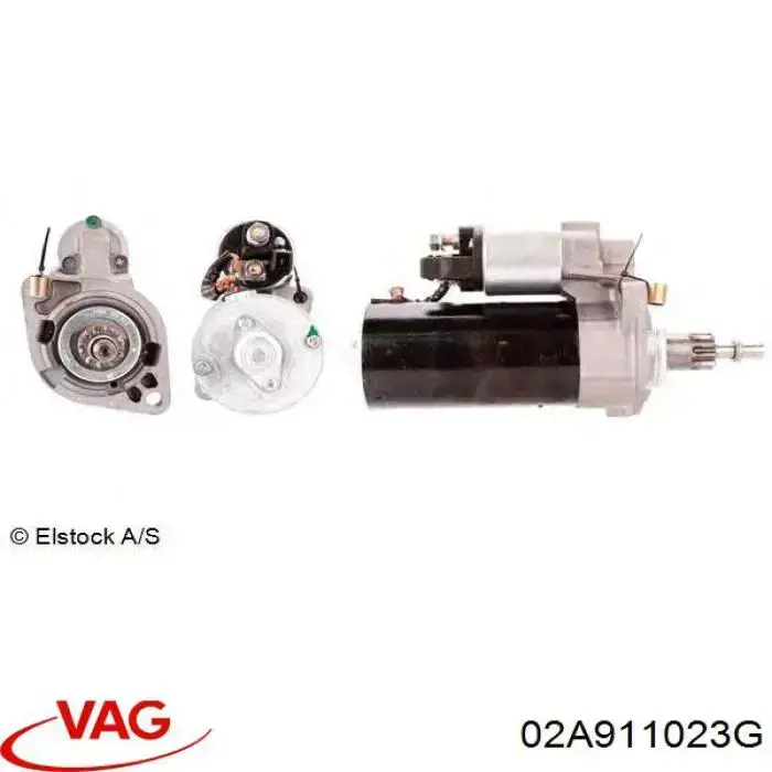 Стартер VAG 02A911023G цена, от 93.31 USD
