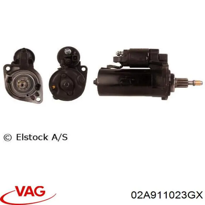 Купить 02A911023GX VAG Стартер