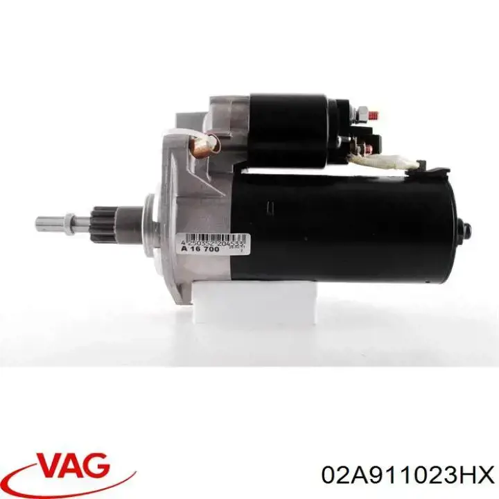 Стартер VAG 02A911023HX цена, от 83.30 USD