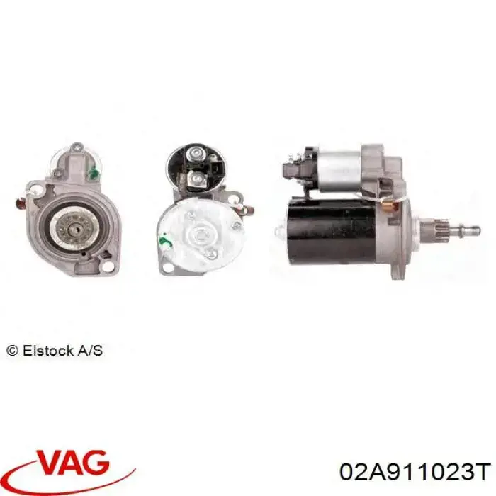Купить 02A911023T VAG Стартер
