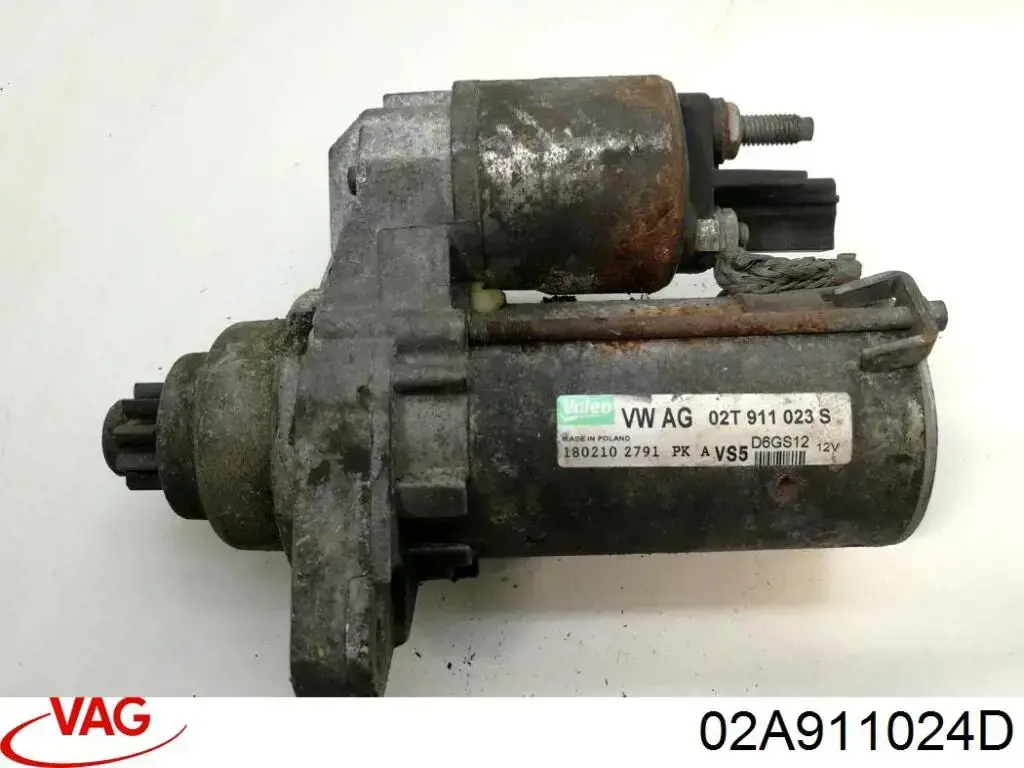 Купить 02A911024D VAG Стартер