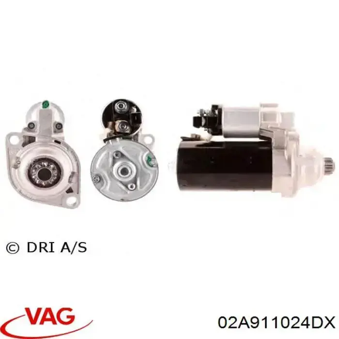 Стартер VAG 02A911024DX цена, от 88.68 USD