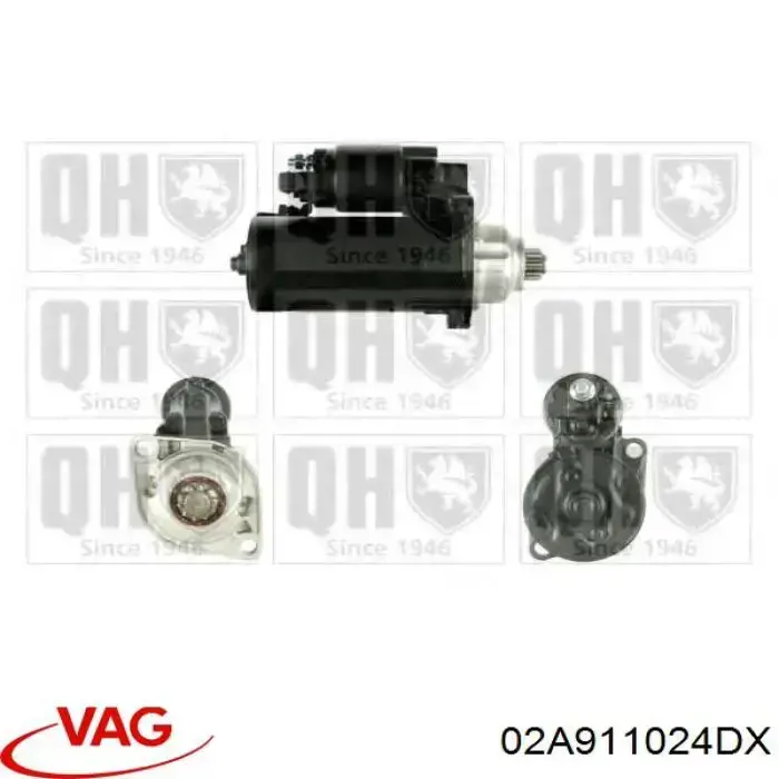 Купить 02A911024DX VAG Стартер