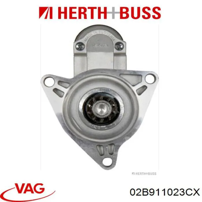 Стартер VAG 02B911023CX цена, от 110.54 USD
