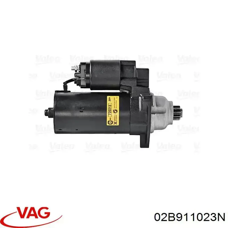Стартер VAG 02B911023N цена, от 114.68 USD