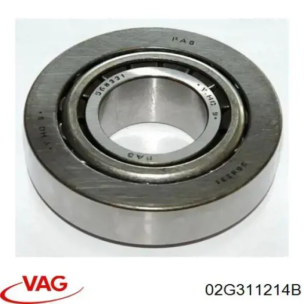 02G311214B VAG Подшипник вторичного вала коробки
