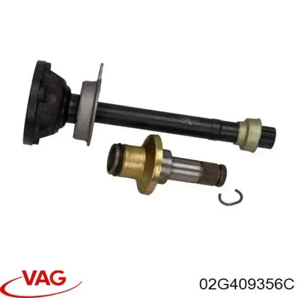 Вал привода промежуточный VAG 02G409356C