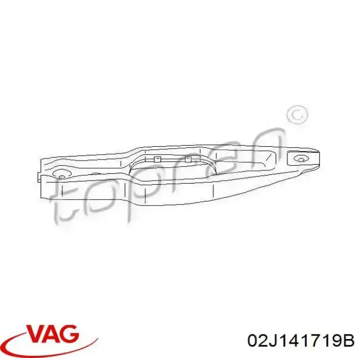 Вилка сцепления 02J141719B VAG