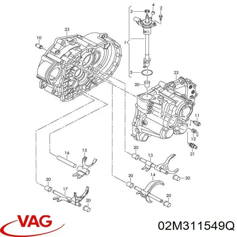 02M311549M VAG 