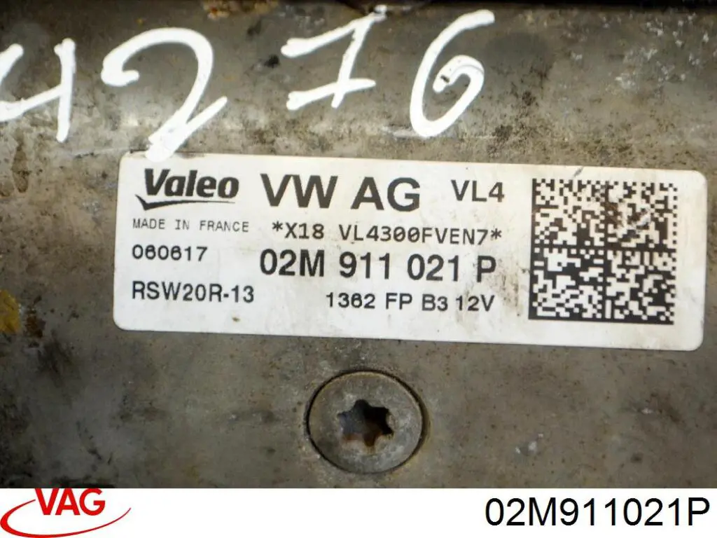 Стартер 02M911021P VAG