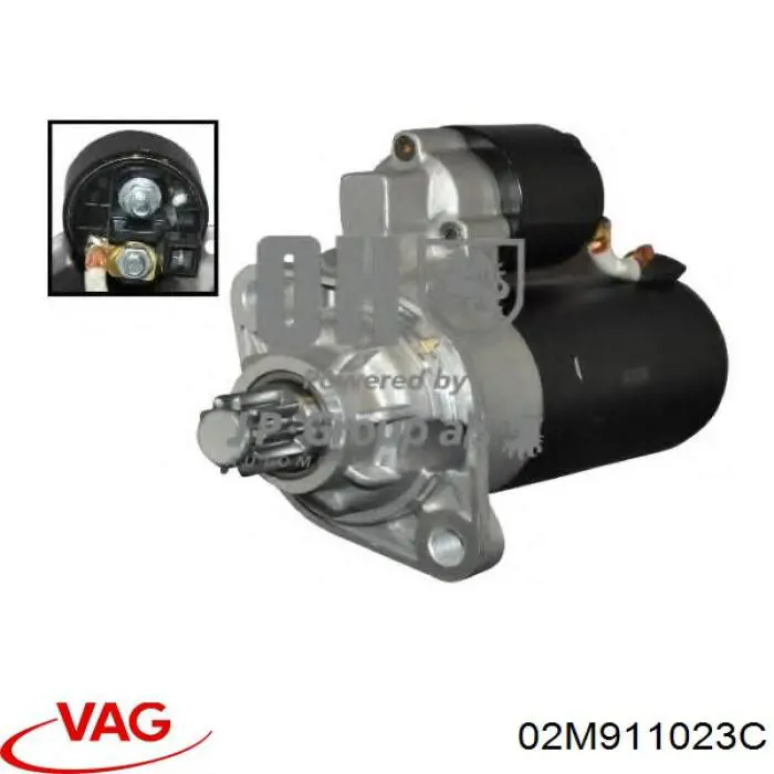 02M911023C VAG Стартер автомобиля
